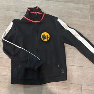 FENDI
Shearling Logo Track Jacket